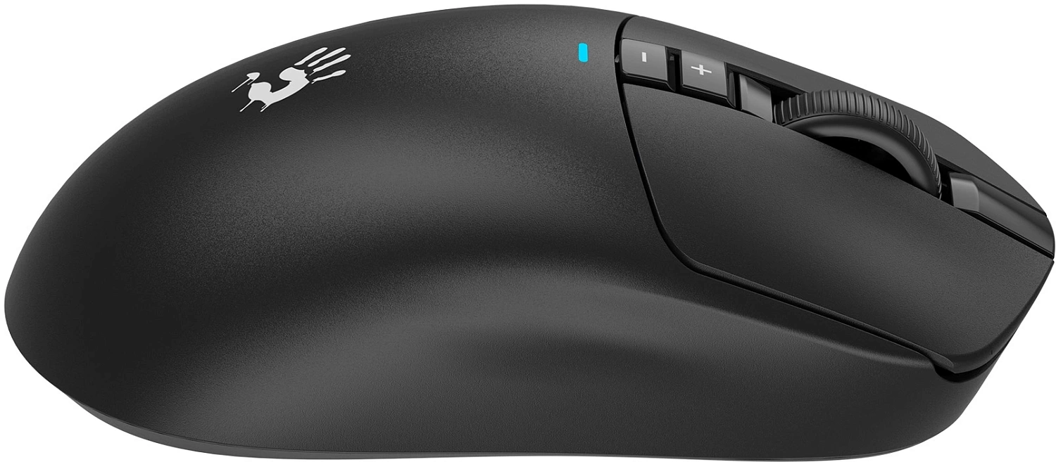 Мышь A4Tech Bloody R72 Ultra Duo черный оптическая (20000dpi) беспроводная USB-C (7but) Мышь A4Tech Bloody R72 Ultra Duo черный оптическая (20000dpi) беспроводная USB-C (7but)