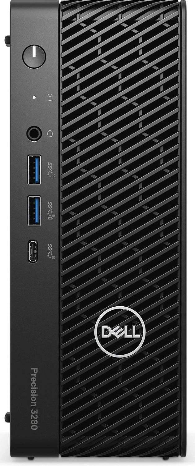ПК Dell Precision 3280 i5 14500 (2.6) 16Gb SSD512Gb RTX A400 4Gb CR Windows 11 Pro GbitEth 240W мышь клавиатура черный (3280-5641)