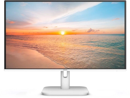 Монитор Philips 23.8" E Line 24E1N1100AW белый IPS LED 16:9 HDMI M/M матовая 250cd 178гр/178гр 1920x1080 100Hz VGA FHD