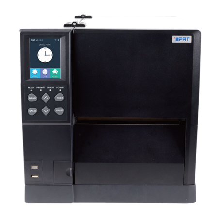 Принтер этикеток iDPRT iX6P Industrial 6" TT Printer 200DPI, 12IPS, 512/256MB, RTC, 3.5-inch touch LCD, USB+ USB HOST+RS232, ZPL-II, DPL