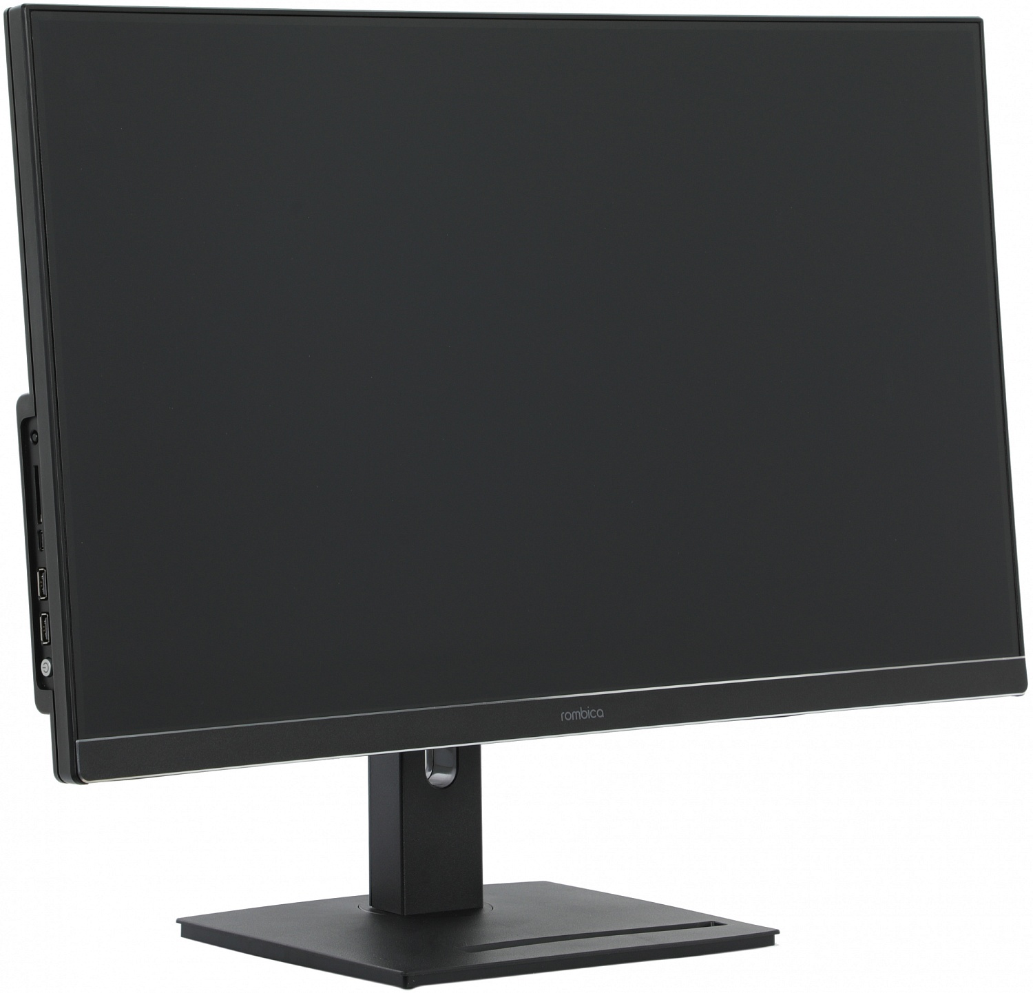 Моноблок Rombica Helios 27" Full HD i5 10400 (2.9) 16Gb SSD512Gb UHDG 630 DVDRW CR Windows 11 Professional GbitEth WiFi BT клавиатура мышь Cam черный 1920x1080