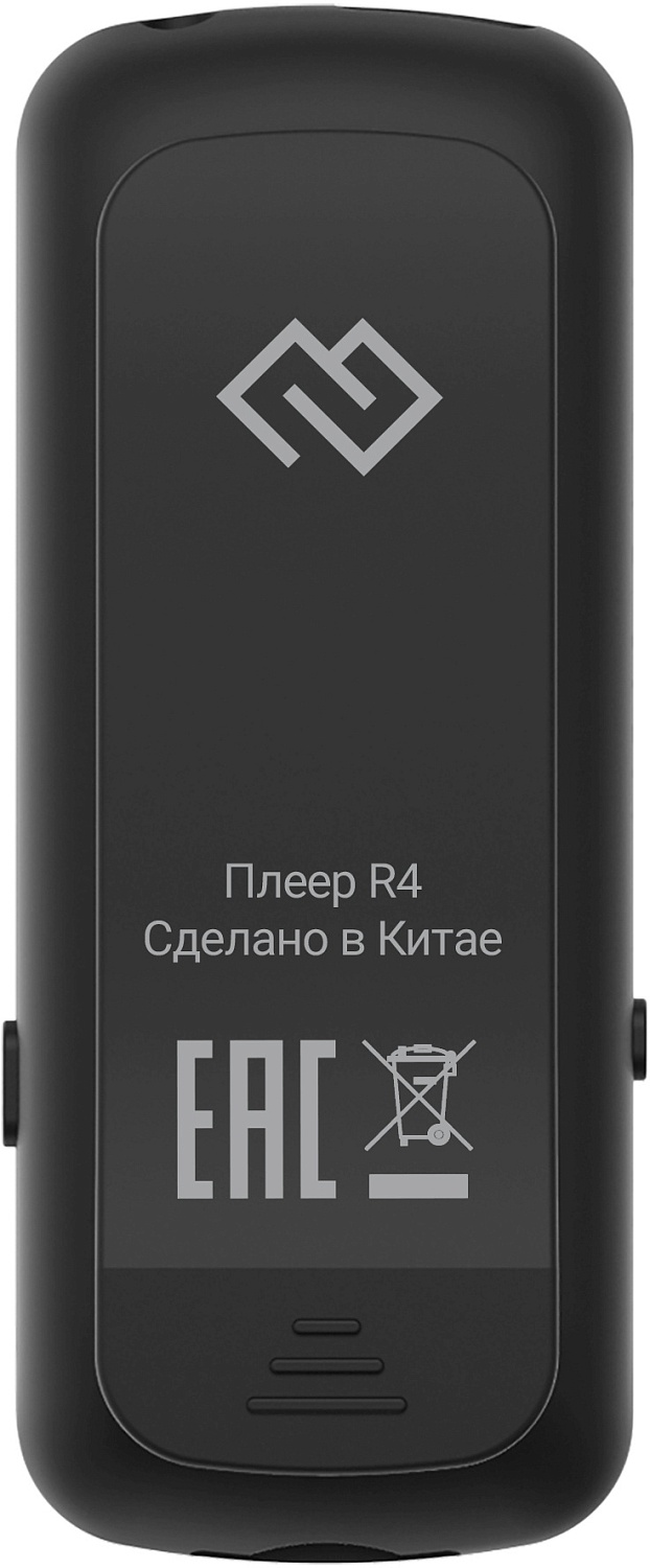 Плеер Flash Digma R4 8Gb черный/0.8"/FM/microSDHC/clip Плеер Flash Digma R4 8Gb черный/0.8"/FM/microSDHC/clip