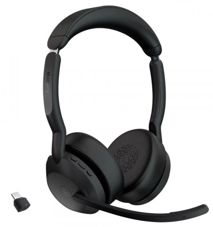 Беспроводная гарнитура Jabra Evolve2 55, Link380c MS Stereo