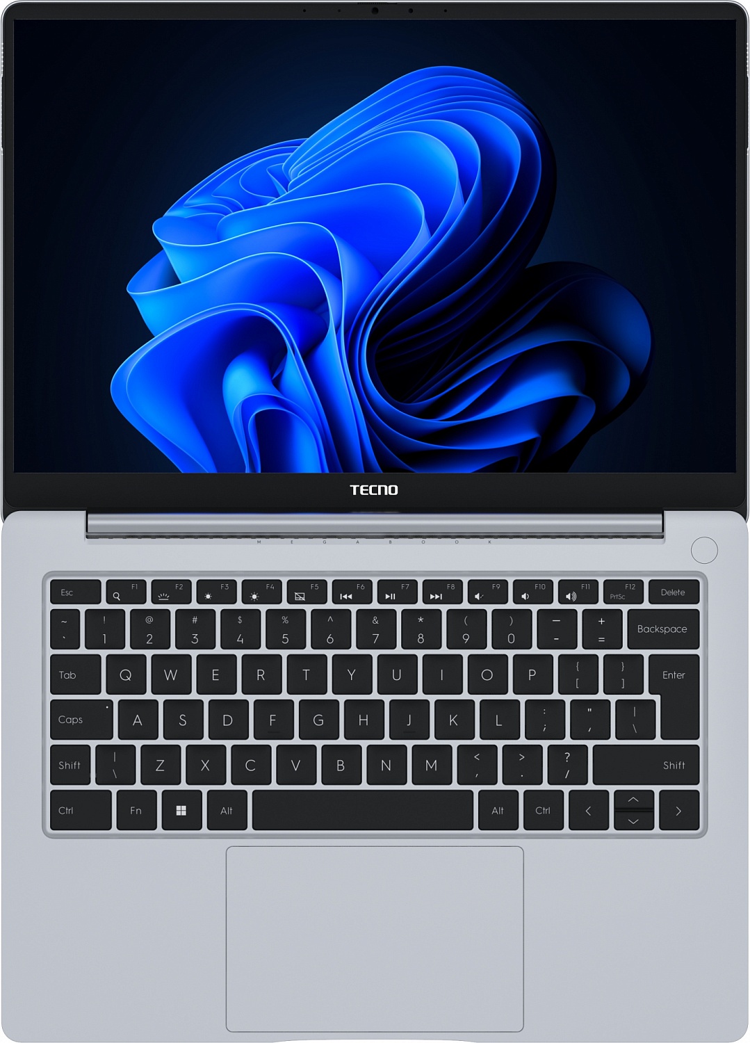 Ноутбук Tecno MegaBook T1 Core i5 1155G7 16Gb SSD512Gb Intel Iris Xe graphics 15.6" IPS FHD (1920x1080) Windows 11 Home 64 silver WiFi BT Cam 6060mAh (TCN-T1I5W15.512.SL)