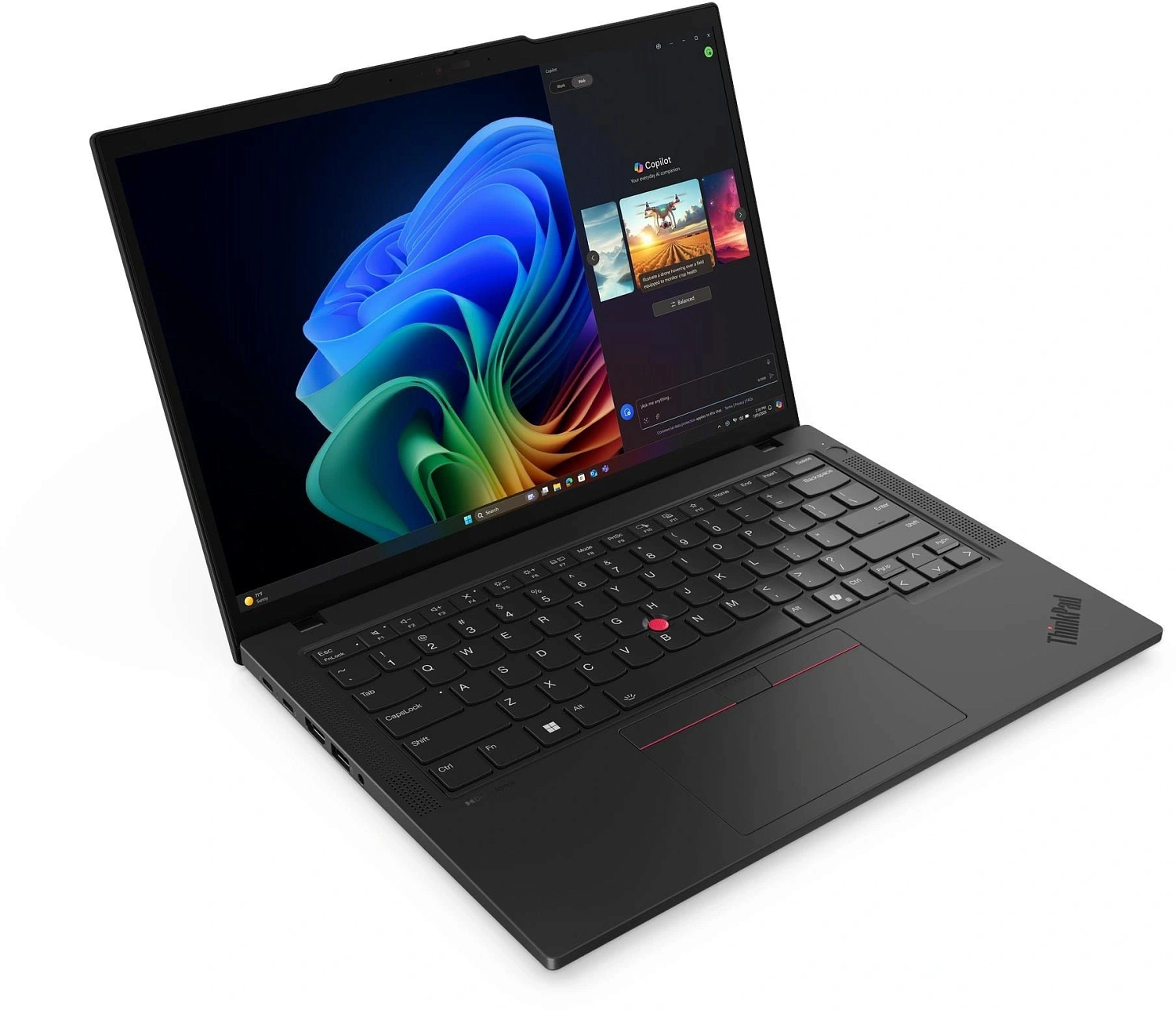 Ноутбук Lenovo ThinkPad T14 G6 Core Ultra 7 255U 16Gb SSD512Gb Intel Graphics 14" IPS WUXGA (1920x1200) Windows 11 Pro 64 black WiFi BT Cam (21QDS2D900)