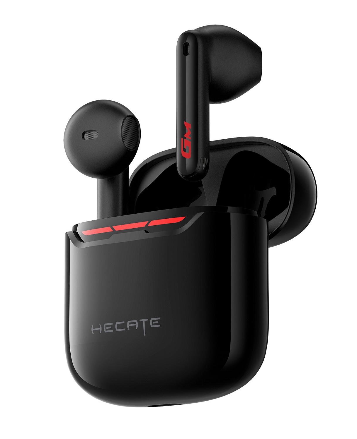 Наушники с микрофоном Edifier GM3 Plus черный вкладыши BT в ушной раковине