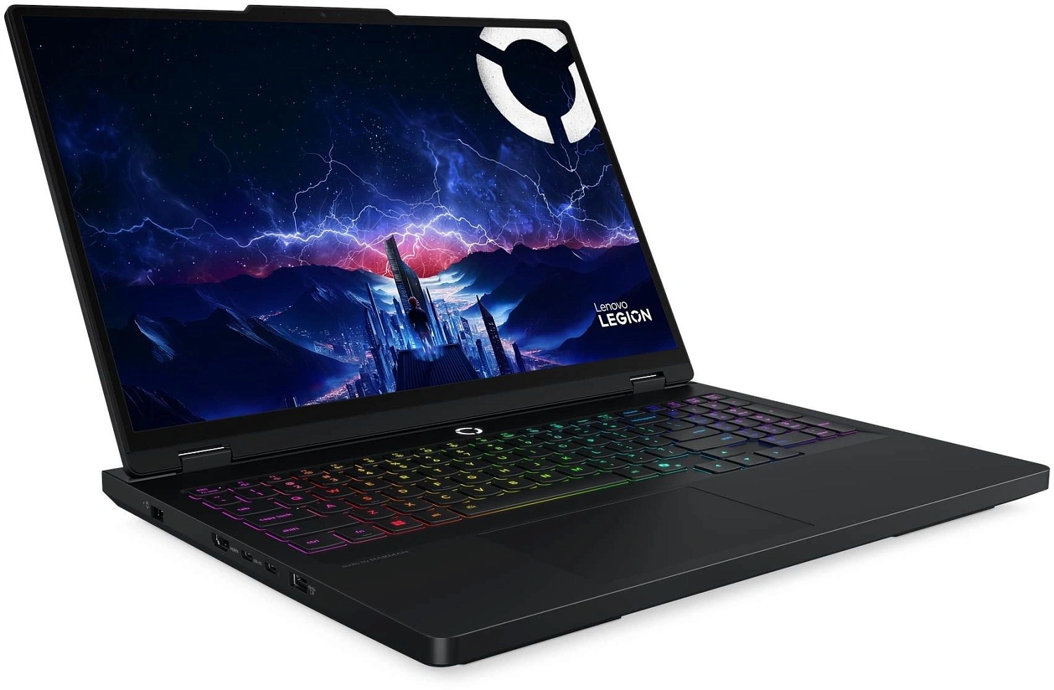 Ноутбук Lenovo Legion Pro 5 16IAX10H Core Ultra 9 275HX 32Gb SSD1Tb NVIDIA GeForce RTX5070Ti 12Gb 16" OLED WQXGA (2560x1600) без ОС black WiFi BT Cam (83LU001TPS)