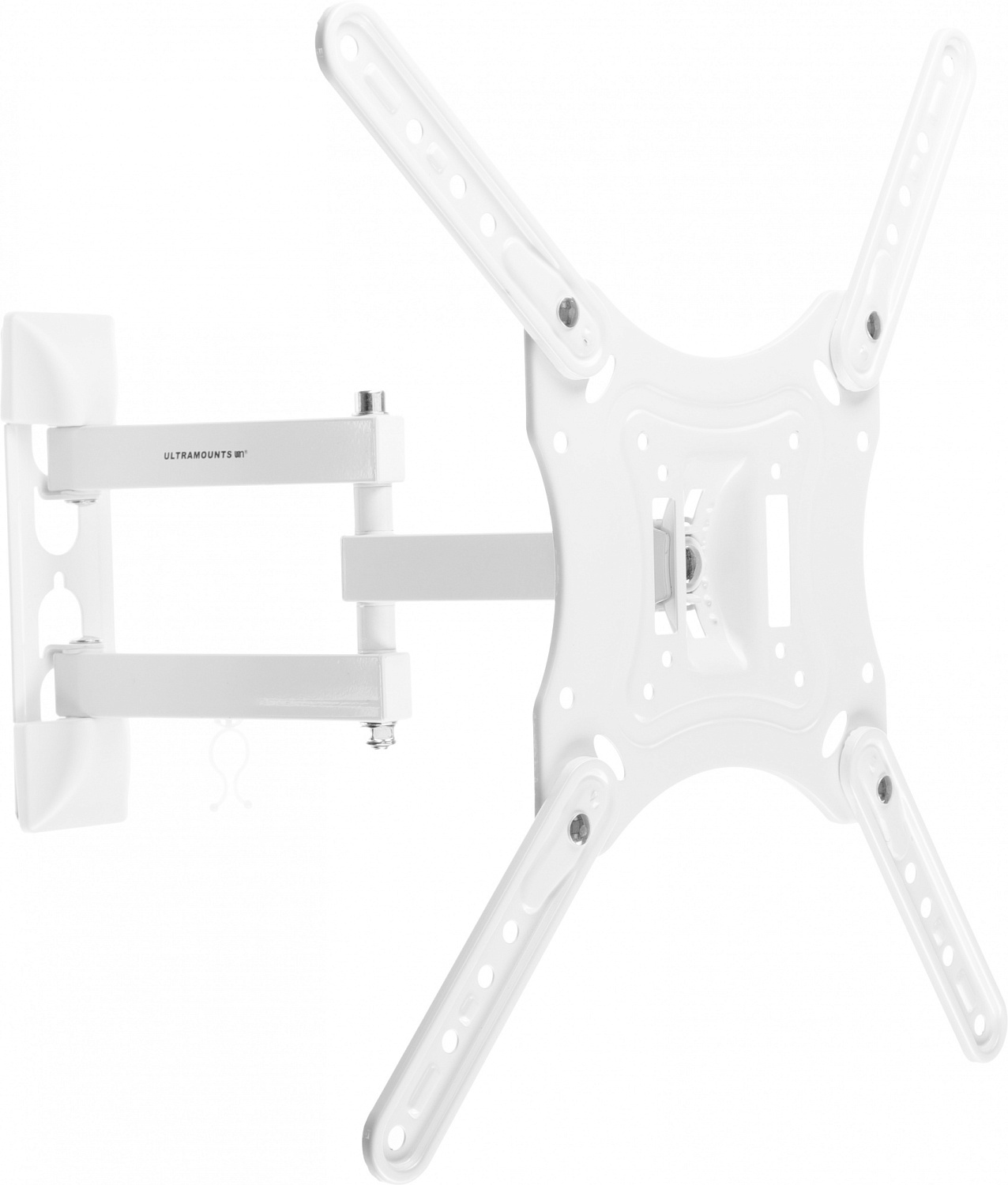 Кронштейн для телевизора Ultramounts UM870W белый 23"-55" макс.30кг настенный поворот и наклон