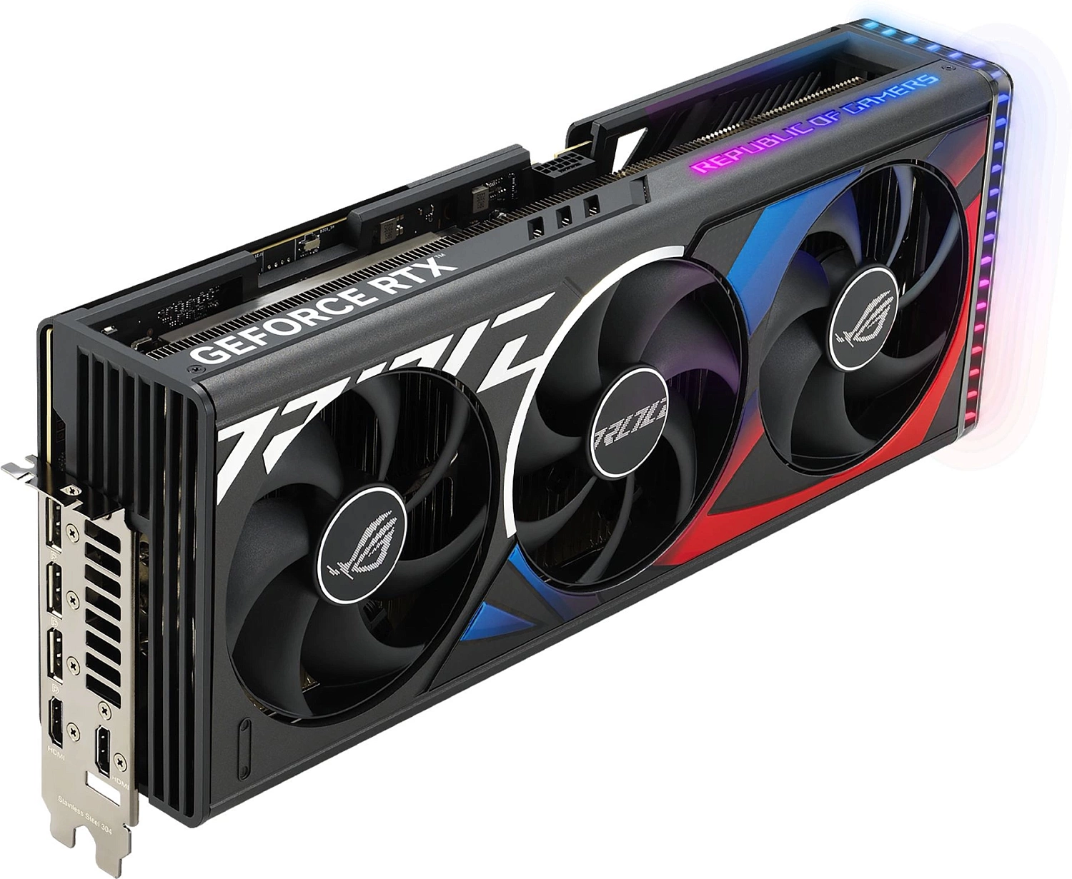 Видеокарта ASUS ROG-STRIX-RTX4080S-16G-GAMING//RTX4080S HDMI*2 DP*3 16G D6X; 90YV0KB1-M0NA00