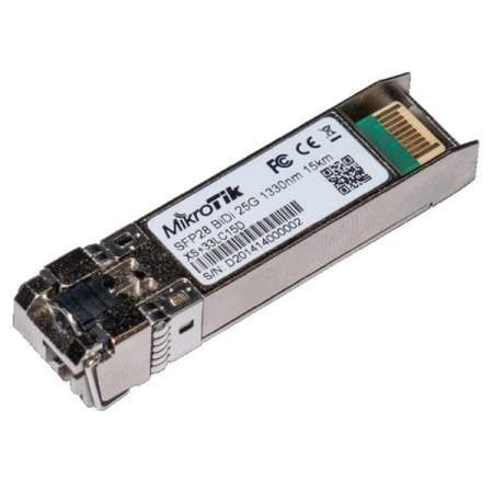 Трансивер MikroTik Pair of bidirectional SFP 1G / SFP+ 10G / SFP28 25G 15km modules (T1270nm/R1330nm, Single LC-connector + T1330nm/R1270nm, Single LC-connector)