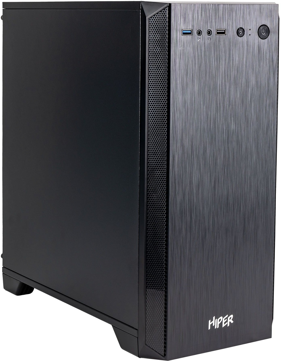 Корпус Hiper H606 черный без БП mATX 3x120mm 1xUSB2.0 1xUSB3.0 audio bott PSU