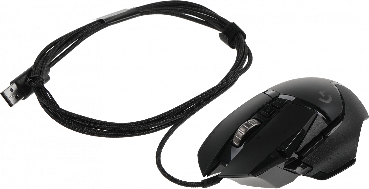 Мышь Logitech G502 Hero черный оптическая 25600dpi USB2.0 9but (910-005469/910-005471) Мышь Logitech G502 Hero черный оптическая 25600dpi USB2.0 9but (910-005469/910-005471)