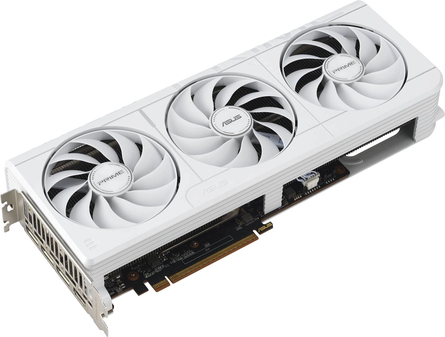 Видеокарта Asus PCI-E 5.0 PRIME-RX9070XT-O16GWHITE AMD Radeon RX 9070XT 16Gb 256bit GDDR6 2460/20000 HDMIx1 DPx3 HDCP Ret