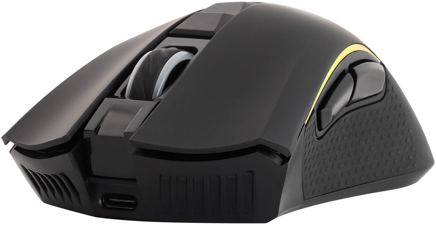 Мышь GMNG GG-MS400WO черный оптическая (10000dpi) беспроводная USB (7but) Мышь GMNG GG-MS400WO черный оптическая (10000dpi) беспроводная USB (7but)