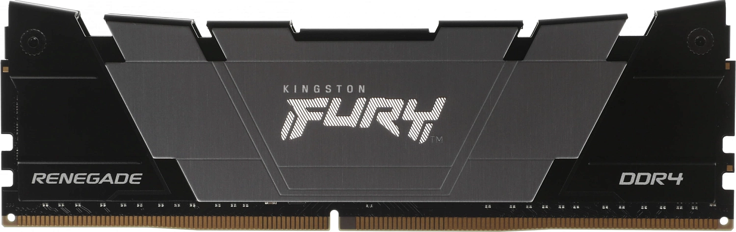 Память DDR4 4x8GB 3200MHz Kingston KF432C16RB2K4/32 Fury Renegade Black RTL Gaming PC4-25600 CL16 DIMM 288-pin 1.35В single rank с радиатором Ret