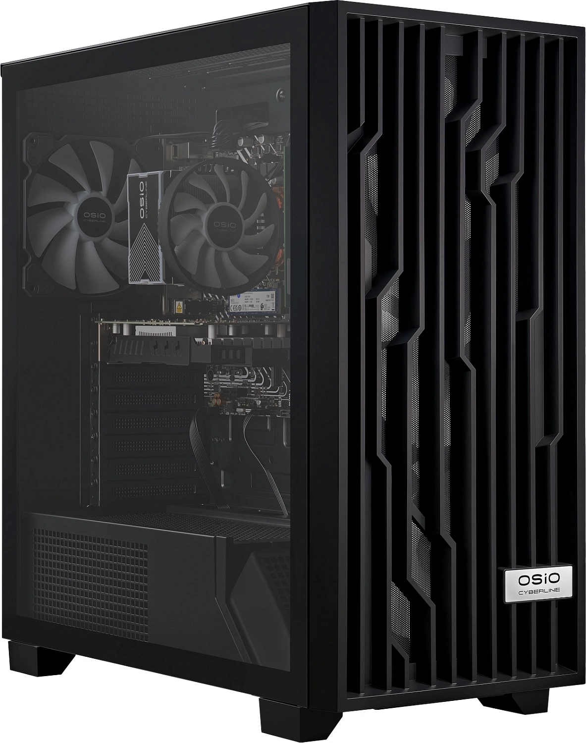 ПК Osio B59i i5 12400F (2.5) 16Gb SSD1Tb RTX3050 6Gb без ОС GbitEth 550W черный (С59I-001B)