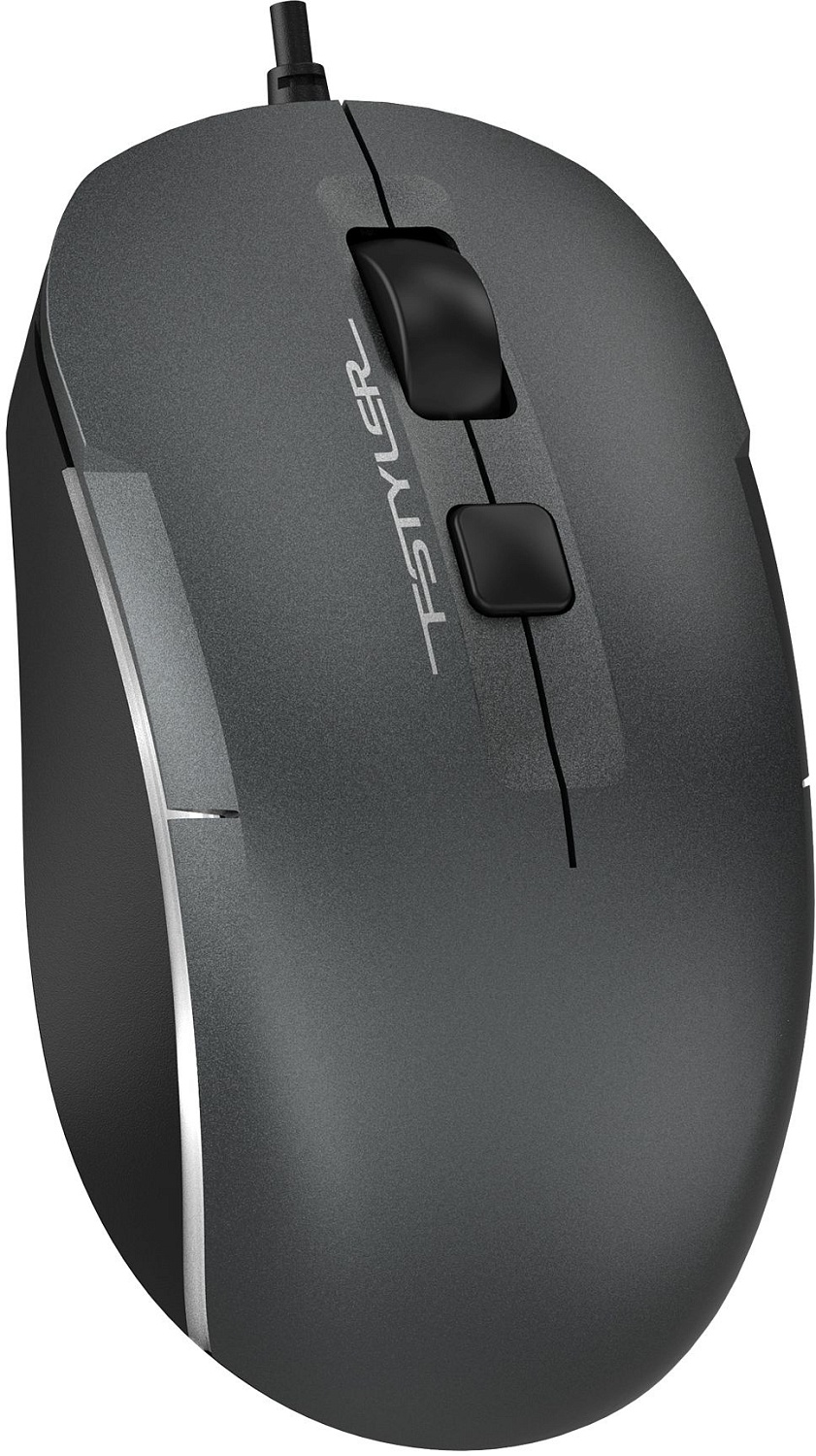 Мышь A4Tech Fstyler FM26 серый/черный оптическая (2000dpi) USB для ноутбука (4but) Мышь A4Tech Fstyler FM26 серый/черный оптическая (2000dpi) USB для ноутбука (4but)