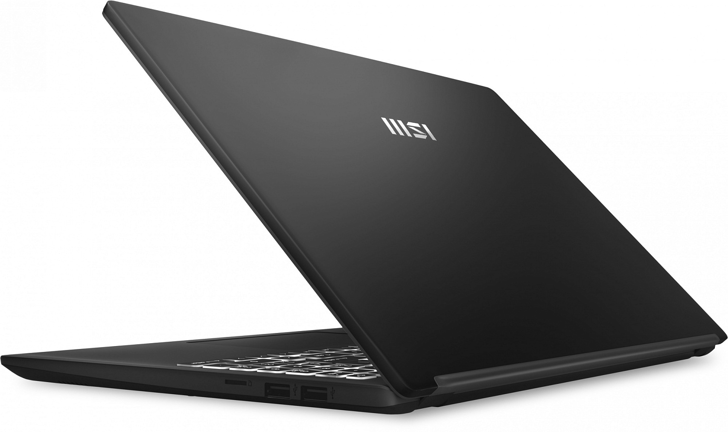 Ноутбук MSI Modern 15 B12HW-002XRU Core i5 1235U 8Gb SSD512Gb Intel Arc A370M 4Gb 15.6" IPS FHD (1920x1080) Free DOS black WiFi BT Cam (9S7-15H212-002)