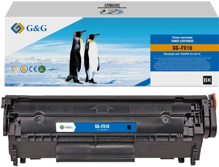 Тонер-картридж G&G toner-cartridge for HP LaserJet 1010/1012/1015/1018/1020/1022/1022n/1022nw/3015/3020/3030/3050/3052/3055/M1005 MFP/M1300 MFP/1319f MFP;Canon LBP 2900/3000;Canon FaxPhone L120/L90;FAX L100/L120;i-S