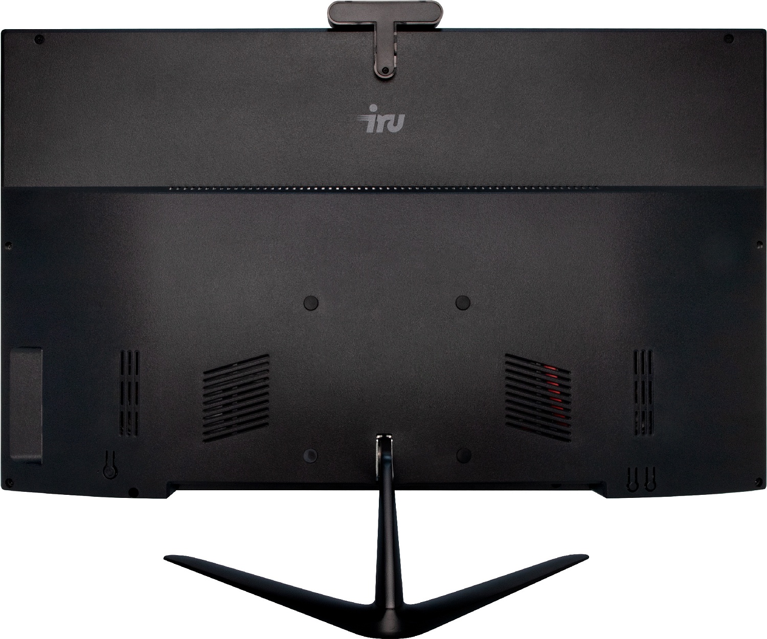 Моноблок IRU Office P2320A3 23.8" Full HD Ryzen 5 3400GE (3.3) 16Gb SSD512Gb RGr CR Free DOS GbitEth WiFi BT 120W Cam черный 1920x1080