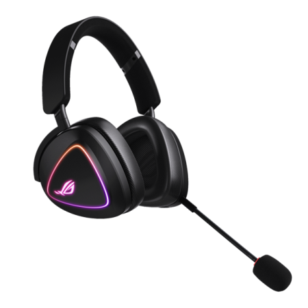 Гарнитура ASUS ROG DELTA II, 2.4GHz, Bluetooth,3.5mm, 315g, 20Hz~20kHz, RGB Lighting