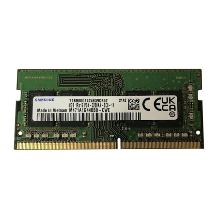 Модуль памяти 8GB Samsung DDR4 3200 SO DIMM Laptop Non-ECC, CL22, 1.2V, 1Rx16, Bulk