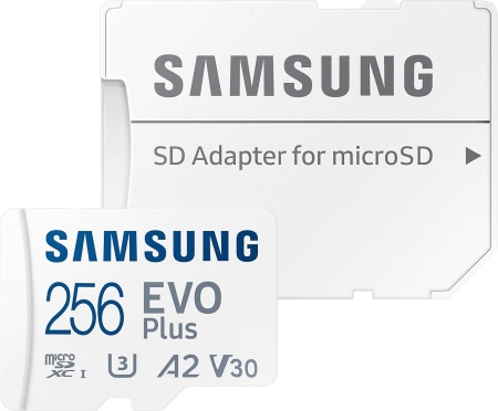 Флеш карта microSDXC Samsung 256GB MB-MC256KA EVO PLUS + adapter