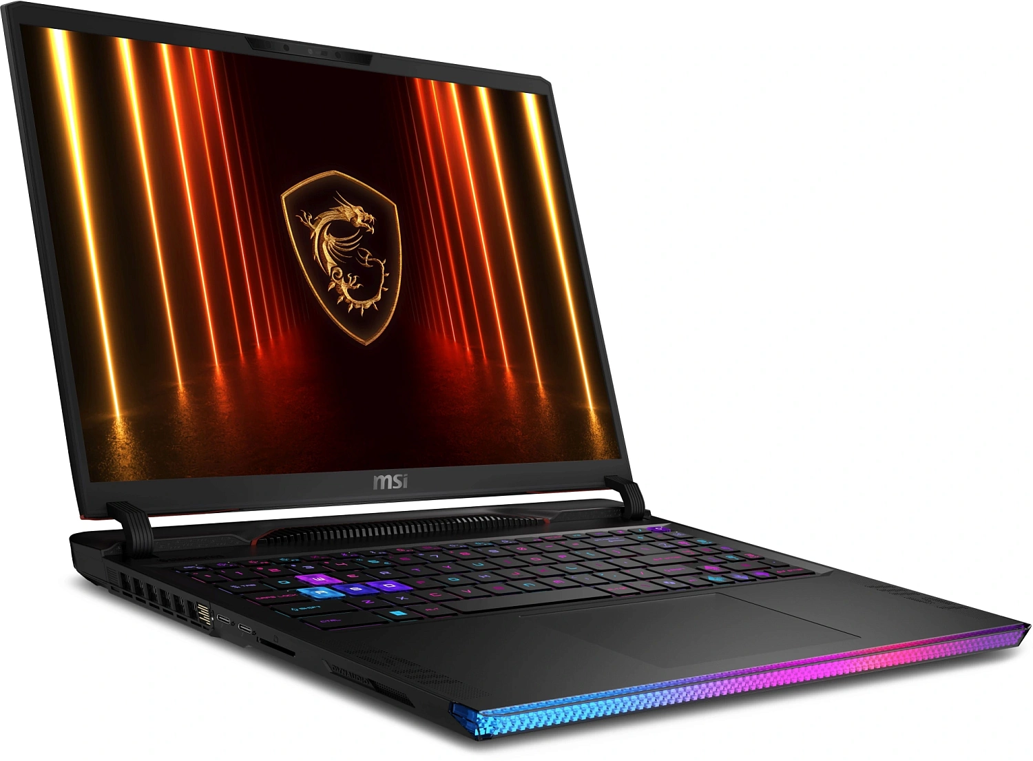 Ноутбук MSI Raider 16 HX AI A2XWHG-814XRU Core Ultra 7 255HX 32Gb SSD1Tb NVIDIA GeForce RTX5070Ti 12Gb 16" IPS QHD+ (2560x1600) FreeDOS black WiFi BT Cam (9S7-15M361-814)