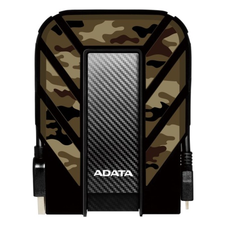 Жесткий диск A-Data USB 3.1 2Tb AHD710MP-2TU31-CCF HD710M Pro DashDrive Durable 2.5" черный/зеленый