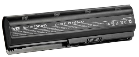 Батарея для ноутбука TopON 75931 11.1V 4400mAh литиево-ионная (TOP-DV3)