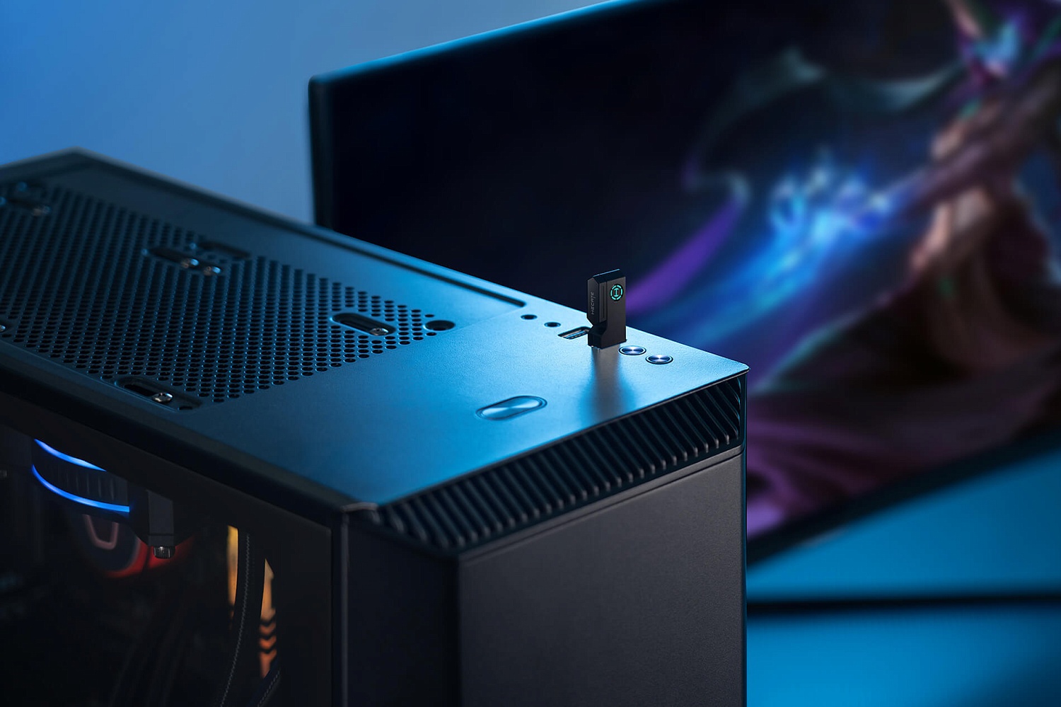 Наушники с микрофоном Edifier GT4 S черный вкладыши BT/Radio в ушной раковине