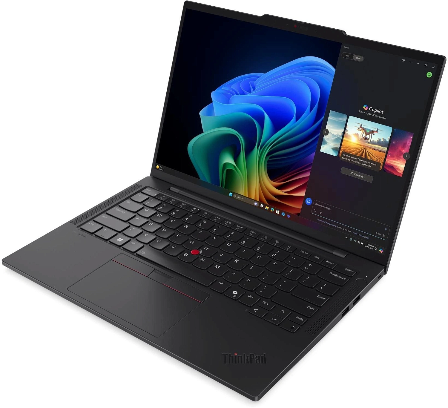 Ноутбук Lenovo ThinkPad T14s G6 Core Ultra 7 258V 32Gb SSD1Tb Intel Graphics 140V 14" IPS WUXGA (1920x1200) Windows 11 Pro black WiFi BT Cam (21QX000LUS)