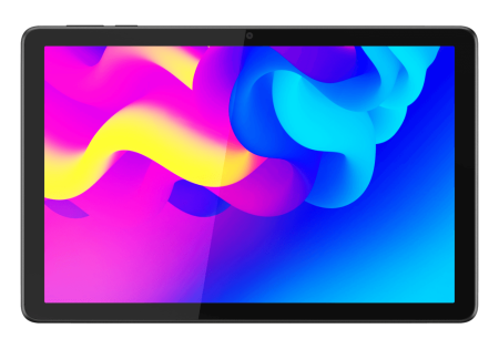 TCL TAB 10 HD 4G (9160G1) 10.1'' 800 x 1280 пикселей IPS/MediaTek MT8768 4x2 Ггц+4x1,5ГГц /3GB/32GB/IMG GE8320 GPU/3G+LTE/GPS/WiFi/5.0/5.0MP+5.0MP/microSD/5500mAh/450g/Android 11/DARK GREY