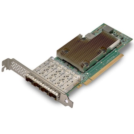 NetXtreme P425G (BCM957504-P425G) 4x25GbE (25/10GbE), PCIe 4.0 x16, SFP28, BCM57504, Ethernet Adapter