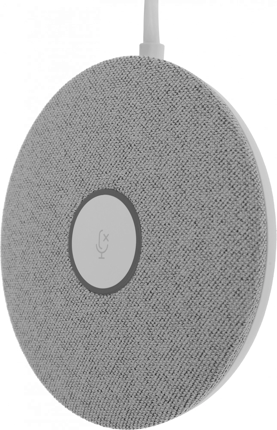 Микрофон проводной Logitech Rally Mic Pod 2.95м белый