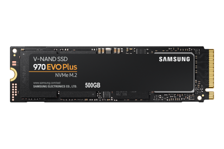 Твердотельный накопитель SSD M.2 (PCI-E NVMe) 500Gb Samsung 970 EVO plus (R3500/W3200MB/s) (MZ-V7S500BW analog MZ-V7E500BW, MZ-V6E500BW) 1year