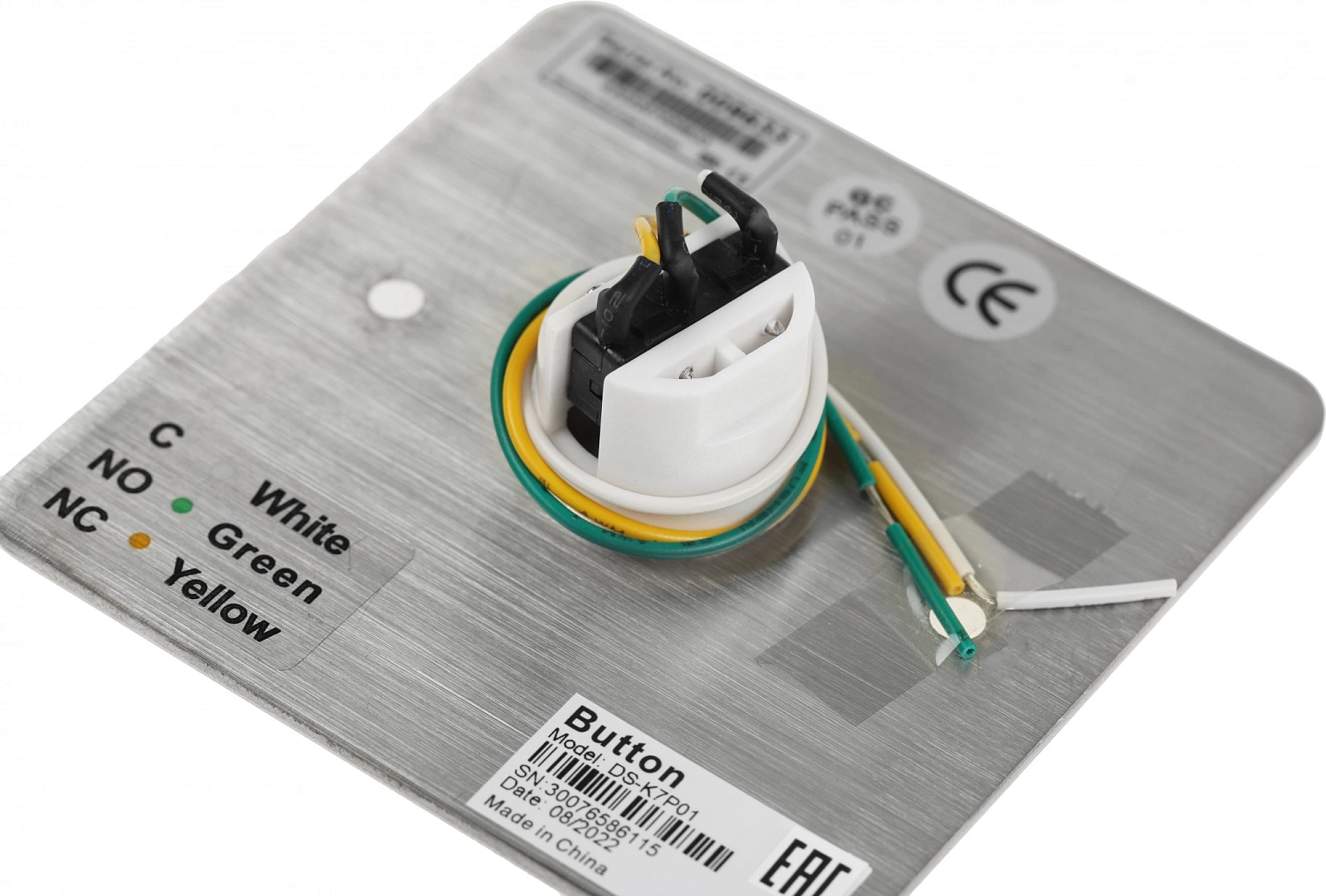 Кнопка выхода Hikvision DS-K7P01