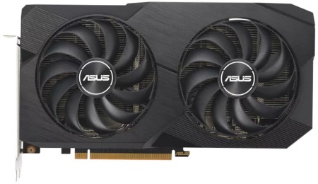 Видеокарта Asus PCI-E 4.0 DUAL-RX6600-8G AMD Radeon RX 6600 8192Mb 128 GDDR6 2044/14000 HDMIx1 DPx3 HDCP Ret