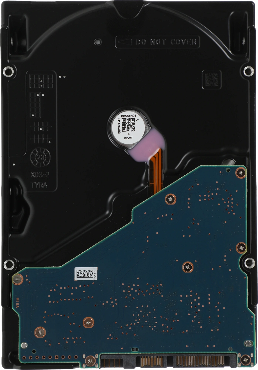 Жесткий диск Toshiba Enterprise HDD 3.5" SATA 8TB, 7200 rpm, 512MB buffer, MG10ADA800E, 1 year