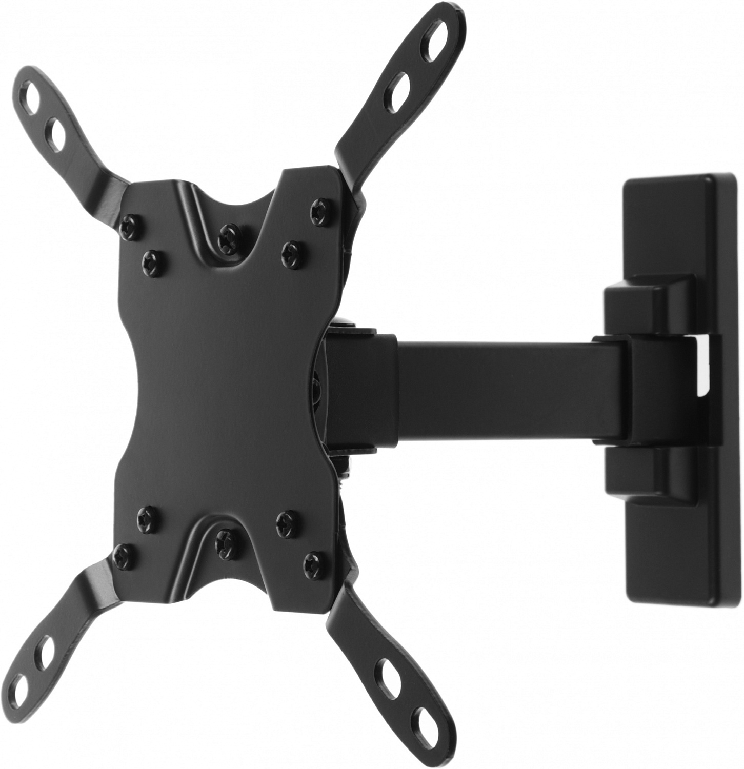 Кронштейн для телевизора Ultramounts UM864B черный 13"-42" макс.20кг настенный поворот и наклон