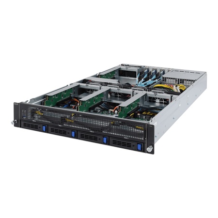 G241-G40 (rev. 100) HPC Server-2U 4xGPU Server,Sup up to 4xdouble slot GPU cards,NVIDIA® validated "GPU platform