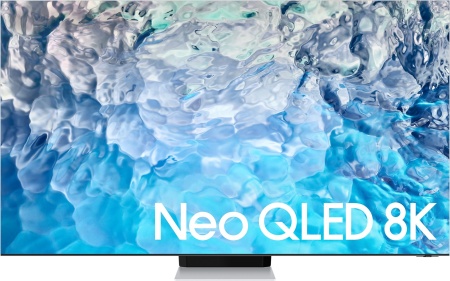 Телевизор QLED Samsung 75" QE75QN900BUXCE Series 9 нержавеющая сталь 8K Ultra HD 100Hz DVB-T2 DVB-C DVB-S2 USB WiFi Smart TV (RUS)