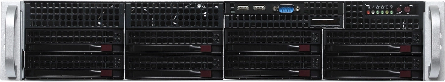 Сервер IRU Rock s2208p 2x6148 2x32Gb 1x500Gb M.2 SSD SAS 2x1000W w/o OS (2148199)