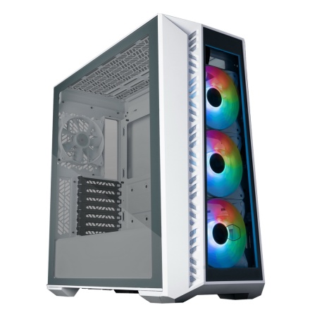 Корпус Cooler Master MasterBox 520 WHITE U3x1, U3.1type Cx1, Audio, ARGB fanx3, front TG panel