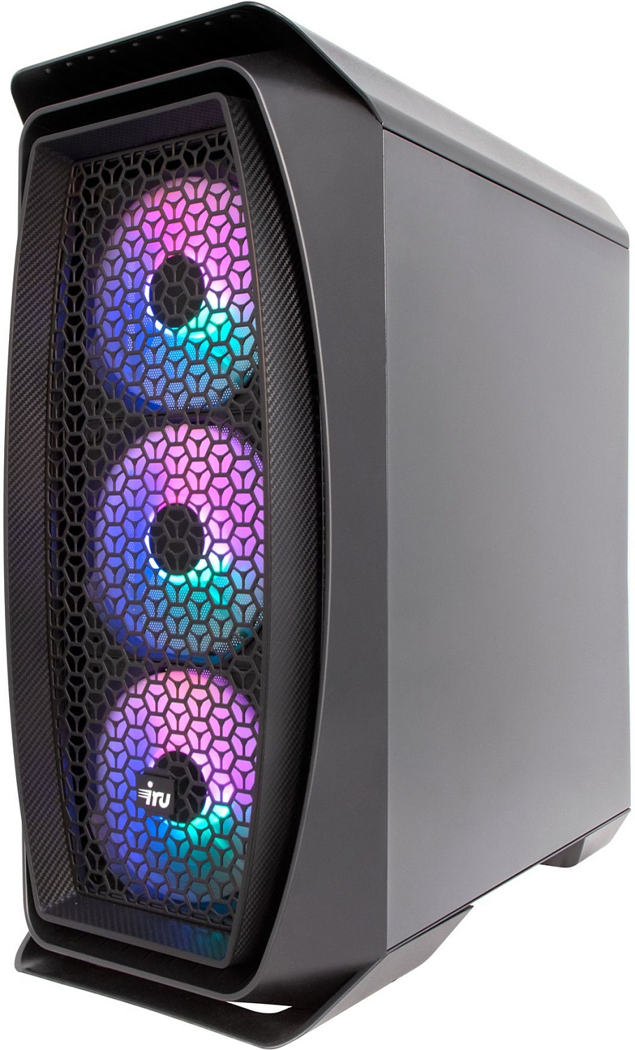 ПК IRU Game 520B5GMA MT Ryzen 5 5600X (3.7) 32Gb SSD1Tb RX 6700XT 12Gb Free DOS GbitEth 700W черный (1989339)