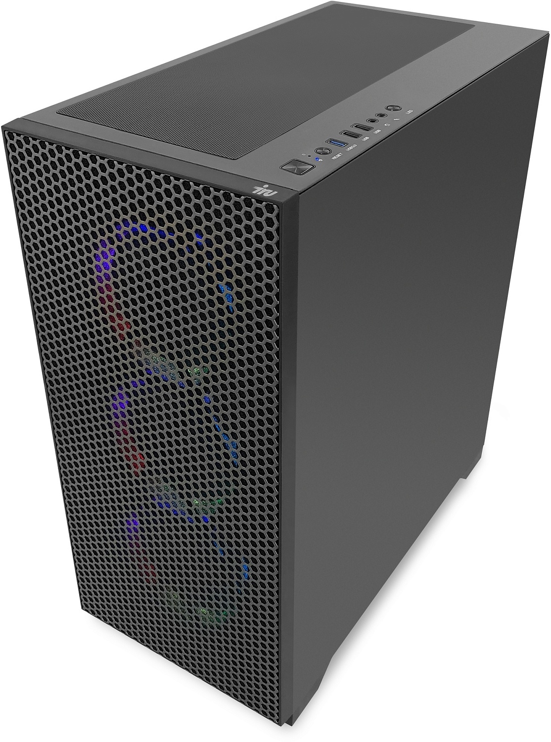 ПК IRU Game 710Z7GP MT i7 13700KF (3.4) 32Gb SSD1Tb RTX4080 16Gb Free DOS GbitEth 850W черный (1993976)