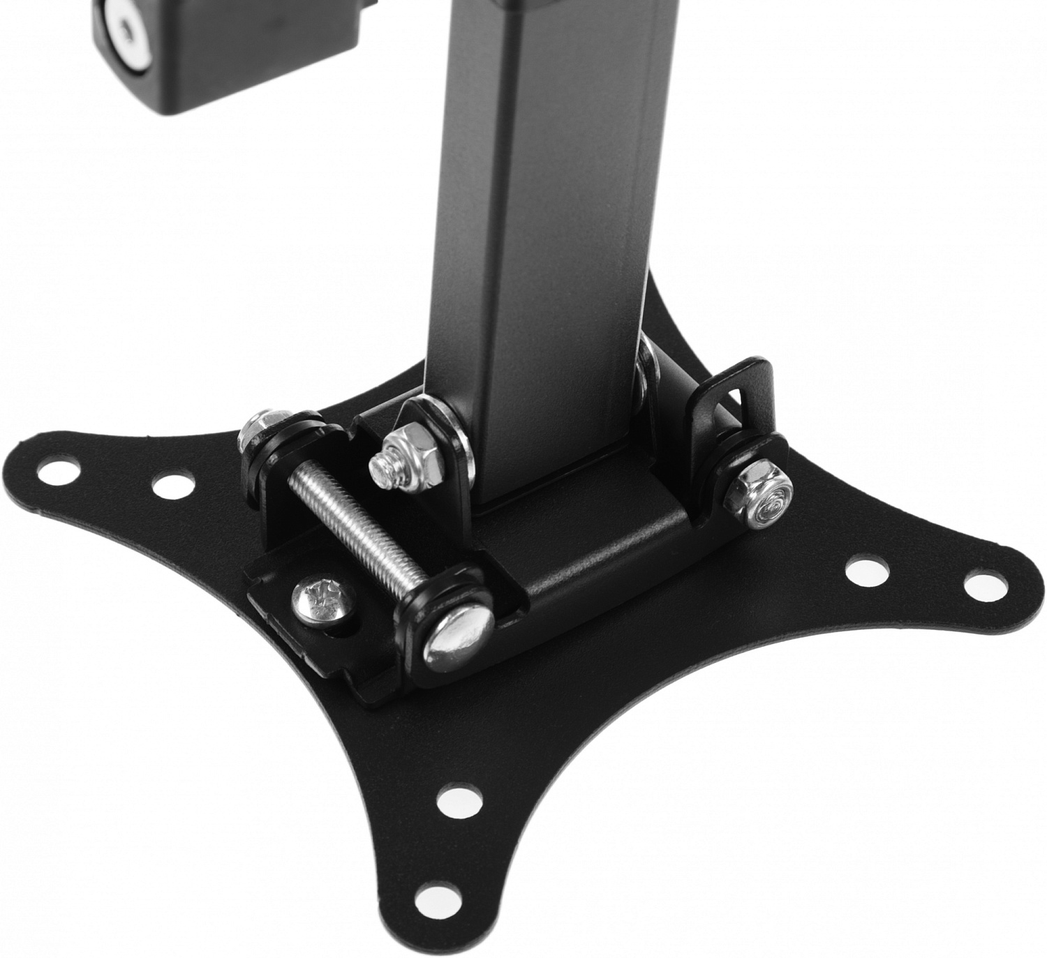 Кронштейн для телевизора Ultramounts UM893 черный 13"-27" макс.20кг настенный поворотно-выдвижной и наклонный