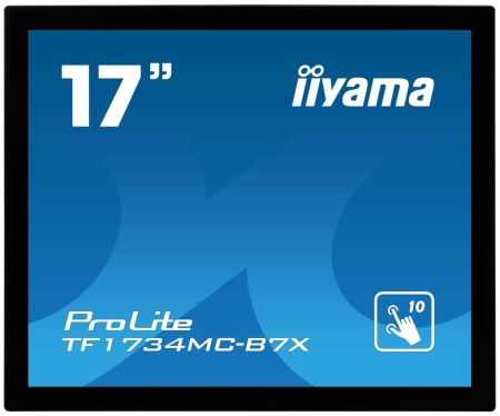 Монитор LCD 17'' [5:4] 1280х1024(SXGA) TN, nonGLARE, TOUCH, 80 Hz, 350 cd/m2, H170°/V160°, 1000:1, 16.7M, 5ms, VGA, HDMI, DP, Tilt, 1Y, Black
