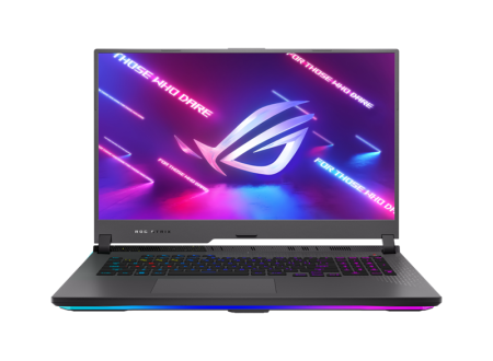 Ноутбук ASUS ROG Strix G17 G713RM-KH097 AMD Ryzen 7 6800H/16Gb/1TB SSD/17,3"FHD IPS 360Hz / NVIDIA RTX 3060 6Gb/WiFi6/BT/Cam/No OS/2.6Kg/Eclipse Gray/RU_EN_Keyboard