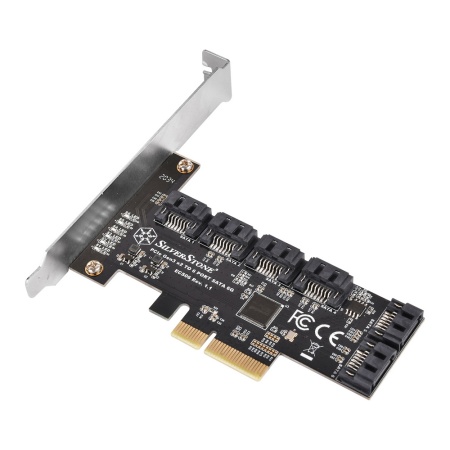 G46ECS060000010 6 Ports SATA Gen3 (6Gbps) Non-RAID PCI Express Gen3 x2 card 6 Ports SATA Gen3 (6Gbps) Non-RAID PCI Express Gen3 x2 card